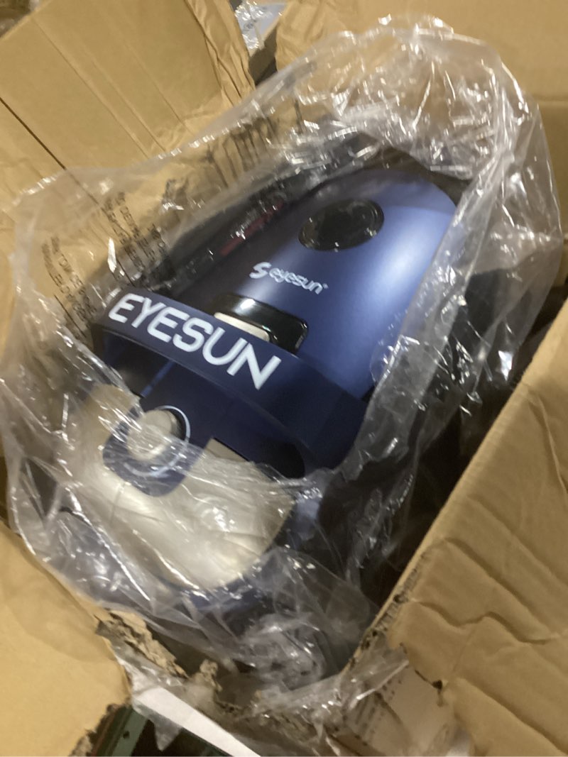Condition photo showing Good Condition for Bagless Canister Vacuum Cleaner,1600W Powerful High-Suction Bagless Canister Vac with 4.5QT Dust Cup,Pop-N-Go Brush,HEPA Filter,Dual Motors&4 Cleaning Tools,Perfect for Low-Pile Carpets&Hard Floors Blue&sliver