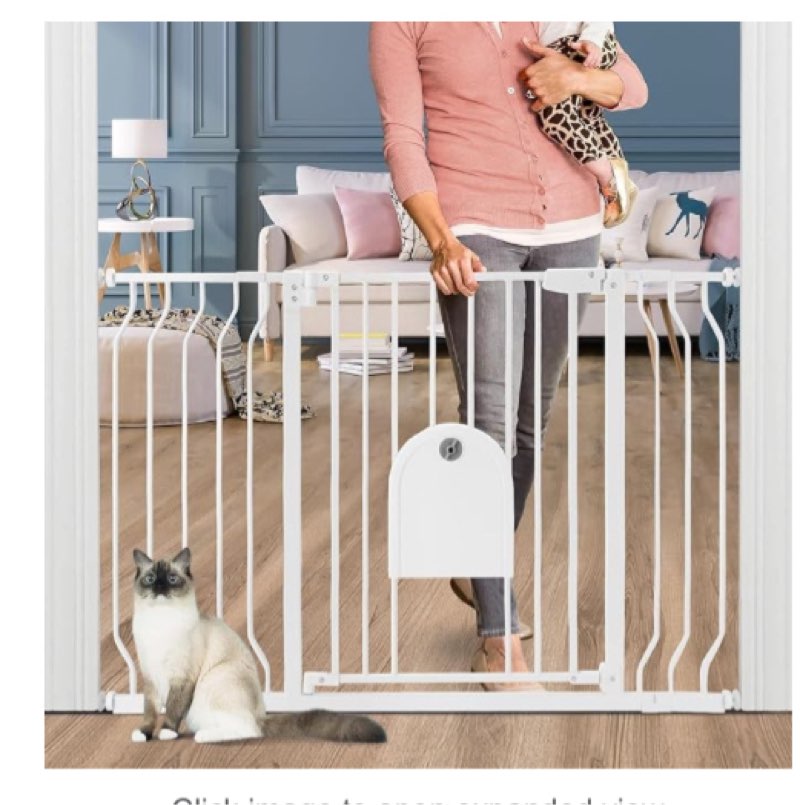 Assorted indoor gates baby and pet, (different photo, models,colors & sizes)