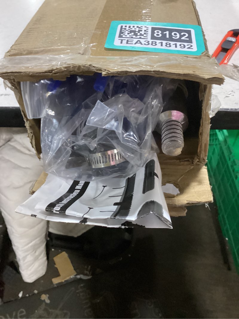 Condition photo showing New/Like New for 30Ft Reach Solar Panel Cleaning Brush Kit with 5-24ft Telescoping Pole, Water Fed Window Cleaner Tool with 20" Brush, Soap Dispenser, Cobweb Duster, Squeegee for Roof, CV, Gutter, Boat, Deck 24FT Blue