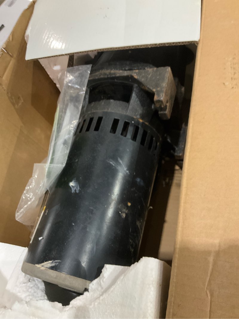 Condition photo showing As Is for utilitech 1/2-hp 11-gpm cast iron shallow well jet pump