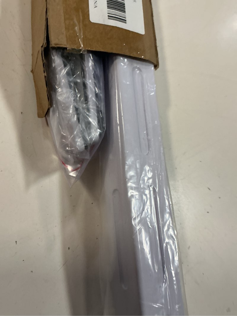 Condition photo showing New/Like New for window ac bracket - no drill, 25"-47" adjustable, anti-condensation backflow with child safety lock, heavy duty 300+ lbs load, quick install & detachable