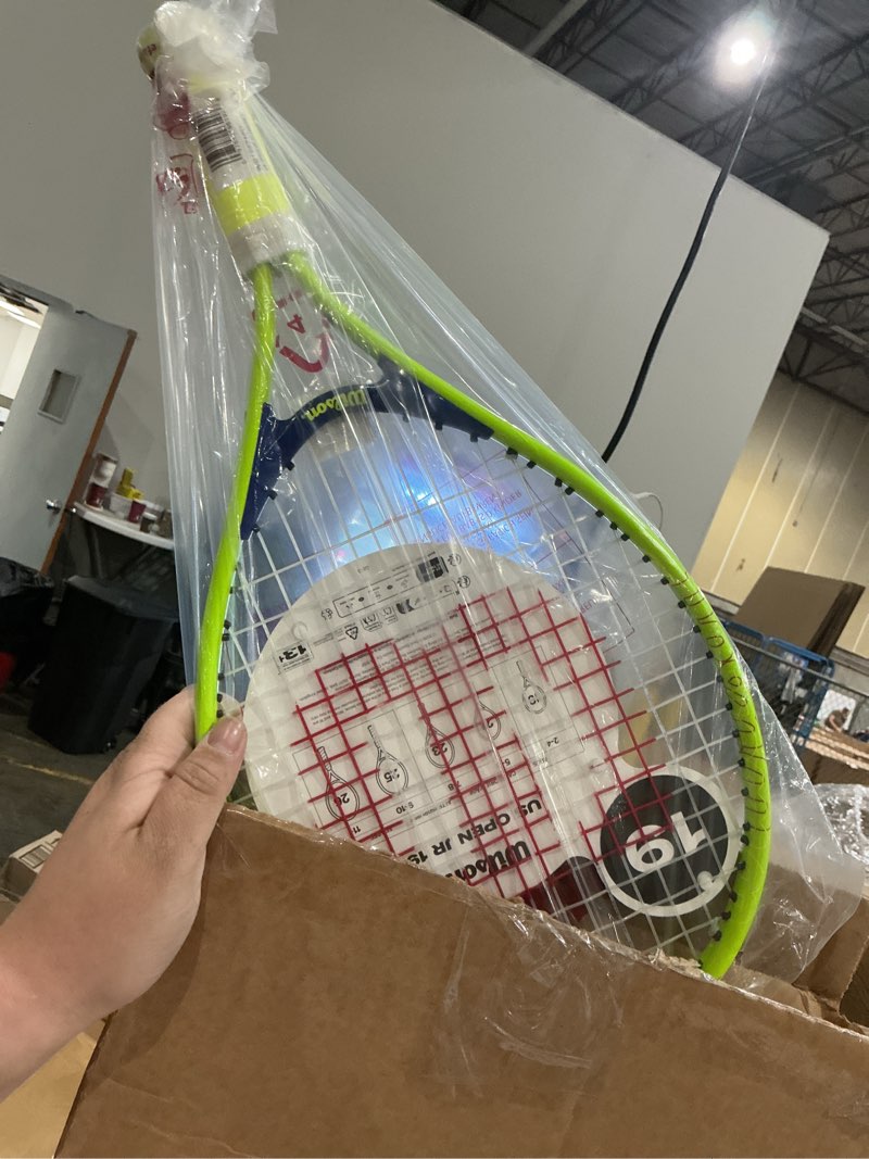 Condition photo showing New/Like New for wilson us open jr tennis rackets 19