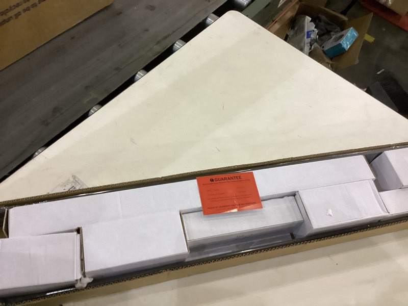 Condition photo showing Good Condition for 70" Bifold Sliding Barn Door Hardware Track Kit,Side Mounted Black J Shape Roller,Smoothly and Quietly,Assembly Easy,Fit Four 16.5" Bi-Folding Doors (Door Not Included) 70'' for 4 Doors (Hardware only) Black-J Shape