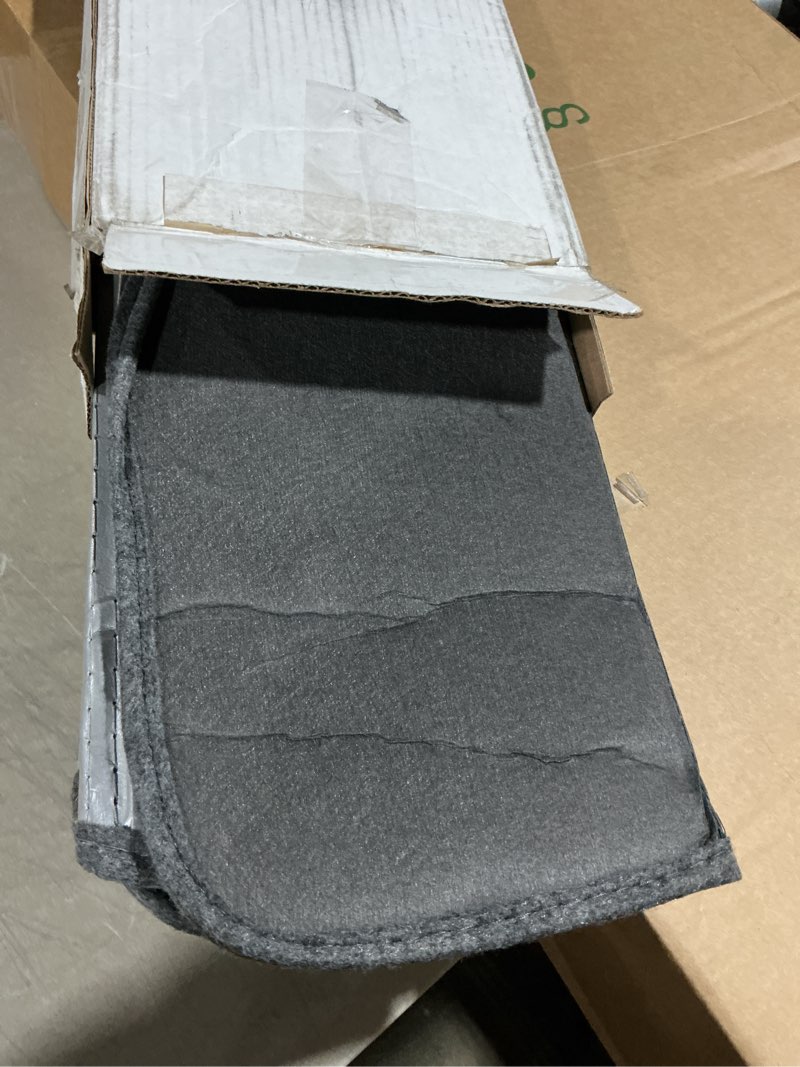 Condition photo showing As Is for covercraft uvs100 custom sunscreen | fits 2018-2025 audi q5/sq5 (includes sportback), 2020-2025 audi q5 phev | silver