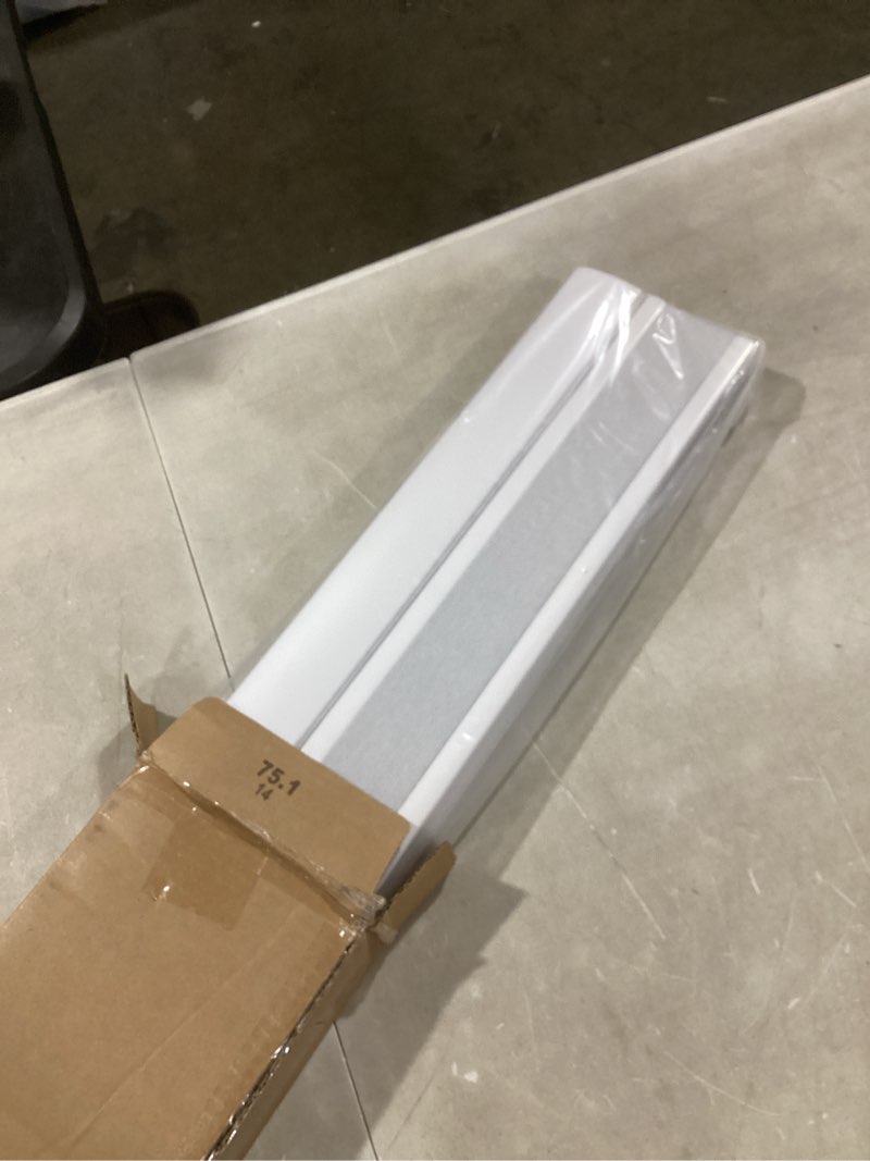 Condition photo showing As Is for (similar to )top down bottom up cellular shades cordless honeycomb blinds for indoor windows, for windows size (22\" w × 48\" h) colour (white - light filtering) white - light filtering 22\" w × 48\" h