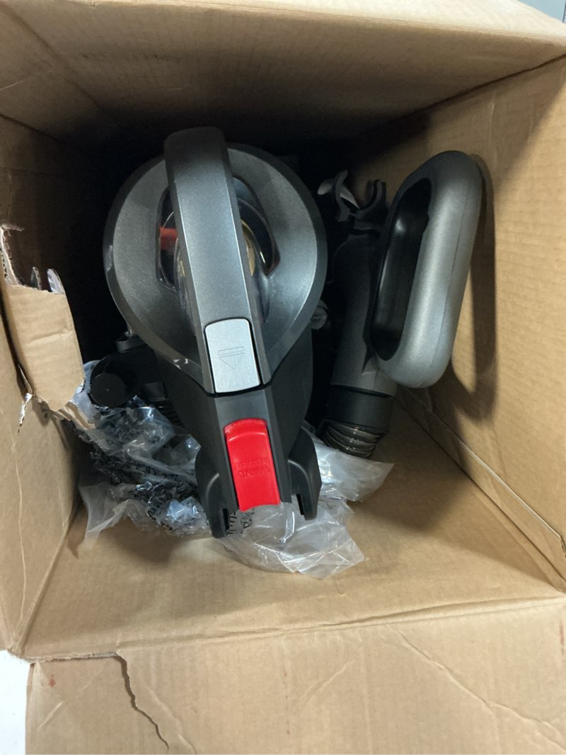 Condition photo showing Good Condition for hoover rewind pet bagless upright vacuum cleaner, pet friendly, automatic cord rewind, multi-surface and above floor cleaning, uh77410v, gray & red