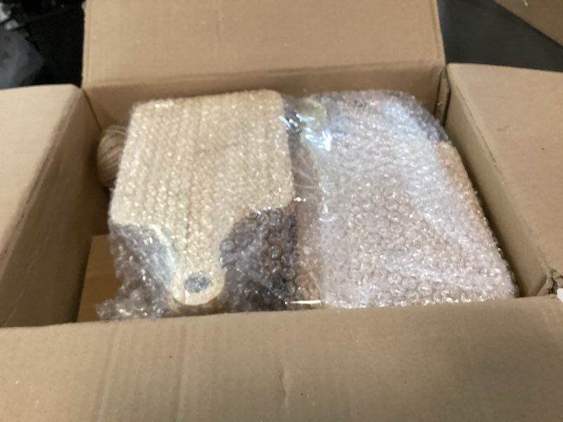 Condition photo showing Good Condition for 12 Sets Christmas Cheese Board Gifts Bulk Bamboo Cutting Board with Spoon Knife Fork Red Plaid Towel Thank You Card and Bag Christmas Charcuterie Boards Gift Set for Xmas Wedding Bridal Baby Shower