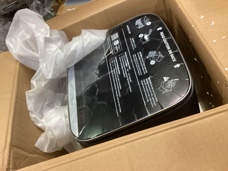 Condition photo showing Good Condition for Cosori 9-in-1 TurboBlaze Air Fryer 6 Qt, Premium Ceramic Coating, 90°–450°F, Precise Heating for Even Results, Air Fry, Roast, Bake, Broil, Dry, Frozen, Proof, Reheat, Keep Warm, 120V Dark Gray 6QT Air fryer
