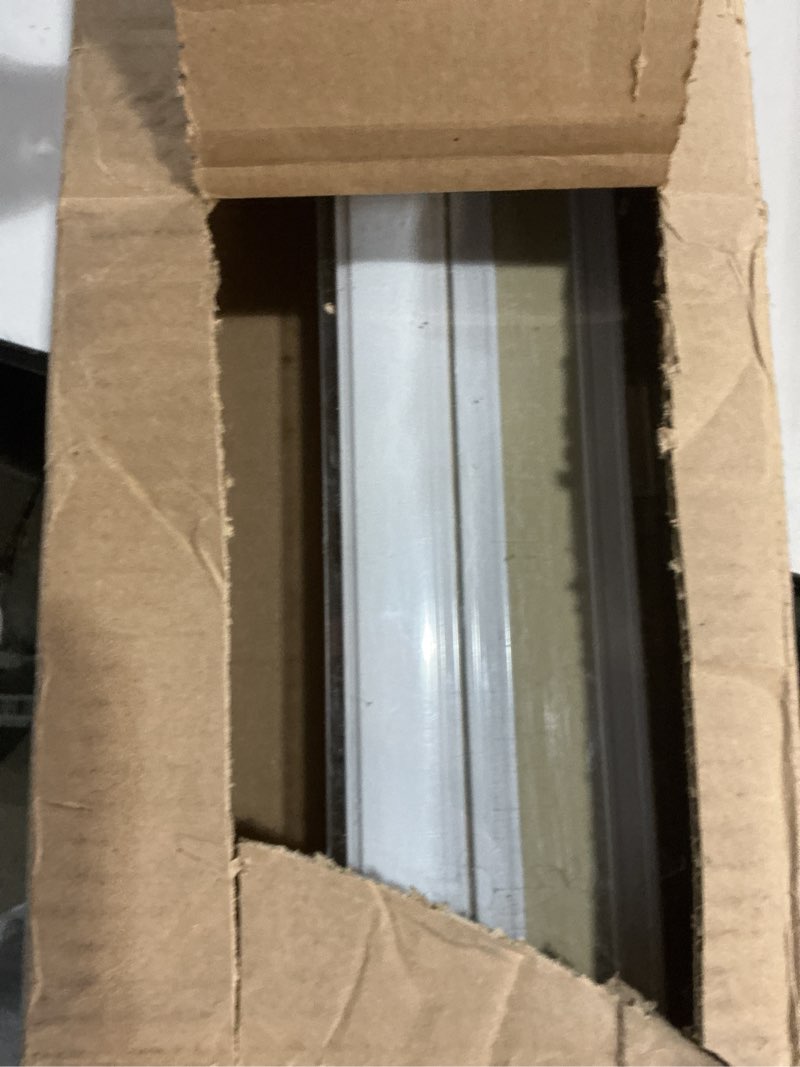 Condition photo showing As Is for LazBlinds Top Down Bottom Up (TDBU) Cordless Cellular Shades, Blackout Light Blocking Honeycomb Shades Thermal Insulation Noise Reduction Blinds for Windows, 29\" W x 64\" H, Brown Brown - Blackout 29\" W x 64\" H
