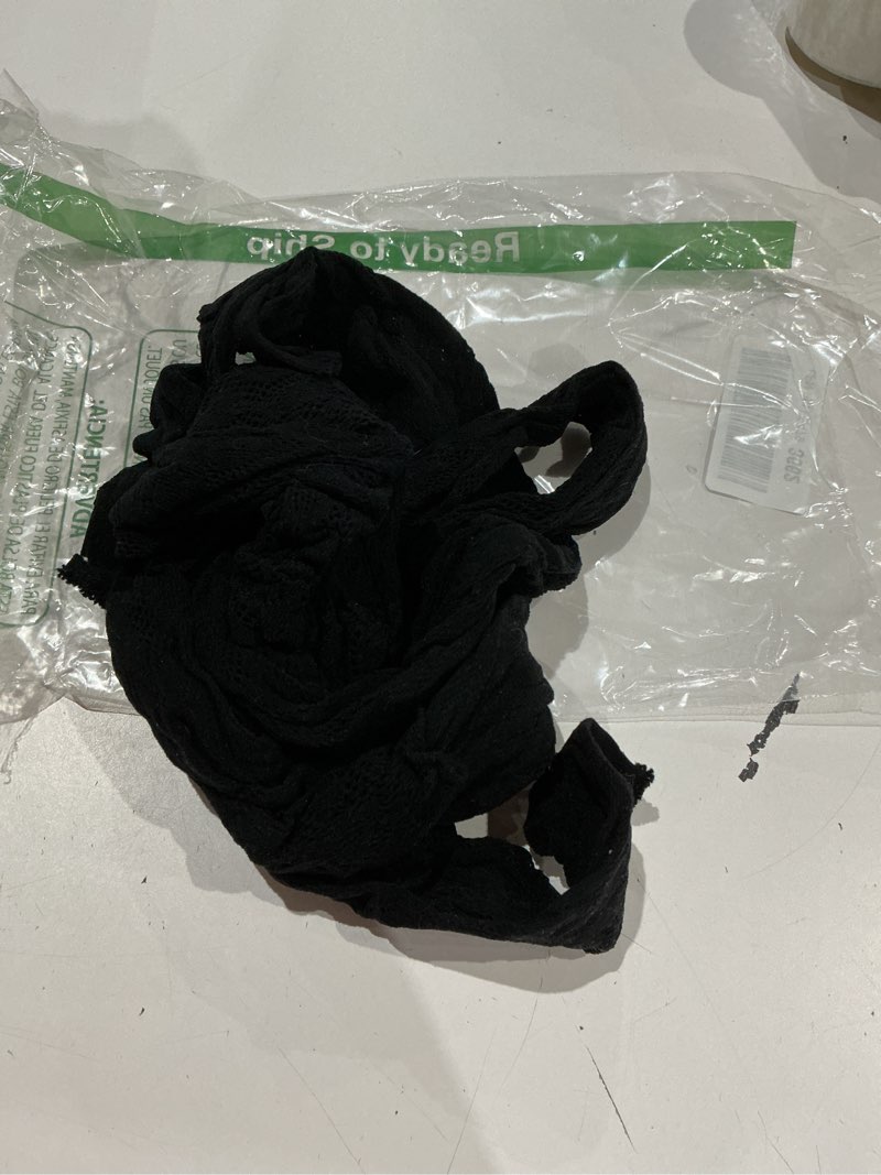 Condition photo showing As Is for sexy lace leopard jumpsuit for women, fishnet bodysuit glow party club, poster one piece mesh full body rave outfits black