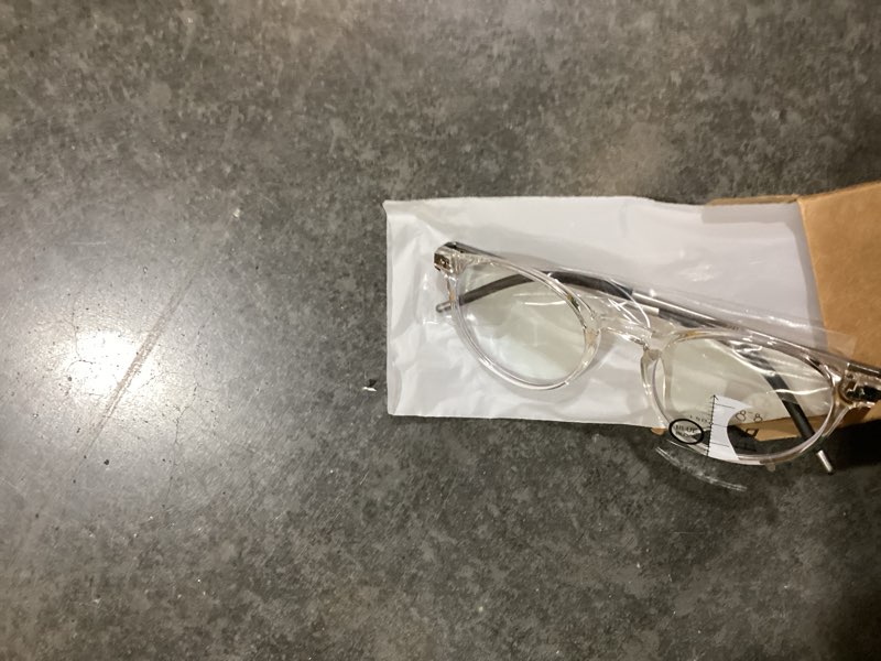 Condition photo showing Good Condition for exquisite ultra-light progressive multifocus reading glass women blue light blocking multifocal readers top is not 0/clear 1.5x