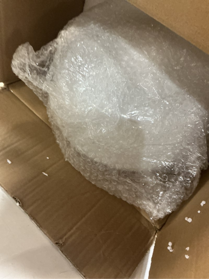 Condition photo showing Good Condition for Schoolhouse Light Fixture Modern Gold Ceiling Light,Semi Flush Mount Ceiling Light,12''Wide Opal Milk Glass Shade,Brass Vintage Light for Farmhouse Bedroom Kitchen Hallway Entryway Gold - 12" Semi-Flush Mount Opal Milk Glass