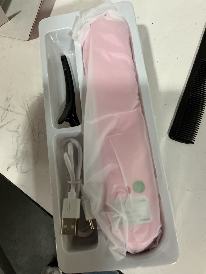 Condition photo showing Good Condition for go brush - pro for short hair, 2026 upgraded cordless straightening brush with 30s fast heat, 4 temperature settings, ionic & ceramic care, usb-c rechargeable for frizz-free styling (b-pink)