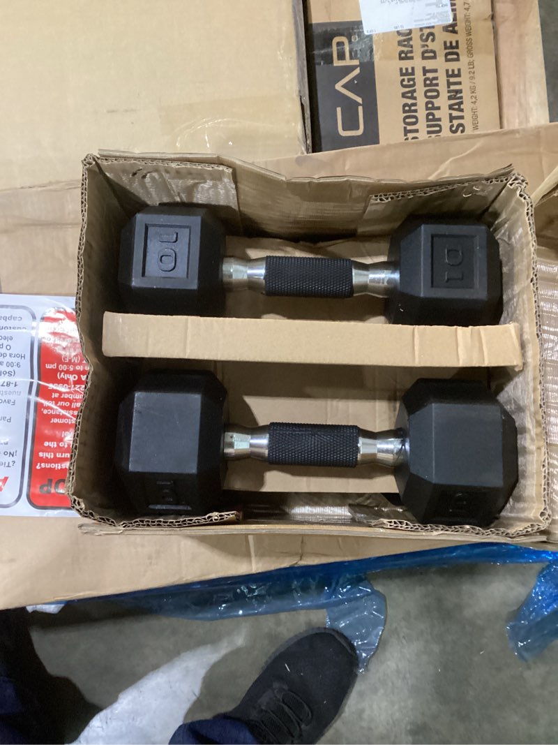 Condition photo showing New/Like New for CAP Barbell Coated Dumbbell Weight | Multiple Options Pairs & Sets