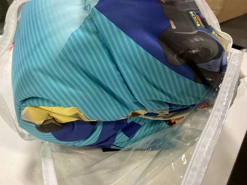 Condition photo showing As Is for Franco Paw Patrol Kids Bedding Super Soft Comforter And Sheet Set, 5 Piece Full Size, (Official) Nickelodeon, 39 x 75 Inch Paw Patrol 5 Piece Full Size