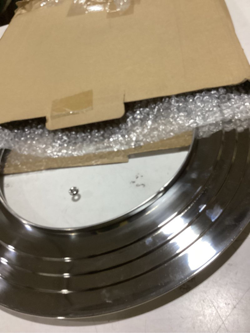 Condition photo showing As Is for 15 inch large universal pans pots lid cover fits 11/12/13/14/15" frying pans/pots/woks, stainless steel and tempered glass lid with vent hole and heat resistant handle