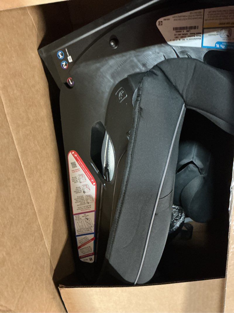 Condition photo showing As Is for Safety 1st Grow and Go All-in-One Slim Convertible Car Seat, Rear Facing, 5-40 lbs, Forward Facing (30–65 lbs), High Back Booster Seat 40-100 pounds, Black Phantom Black Phantom Original