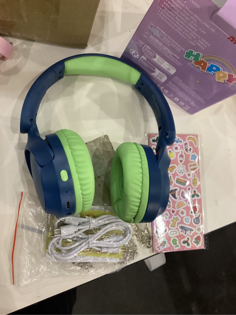 MIDOLA Active Noise Cancelling Kids Headphones Bluetooth 5.4 Wireless Volume Limited 85/94dB,Type C 