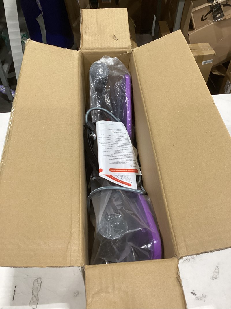Condition photo showing Good Condition for (440 lbs weight capacity) waist twister, waist twister machine exercise fitness tool, twist machine for slim waist and core, with smart led digital display, 20db ultra-quiet for women men purple