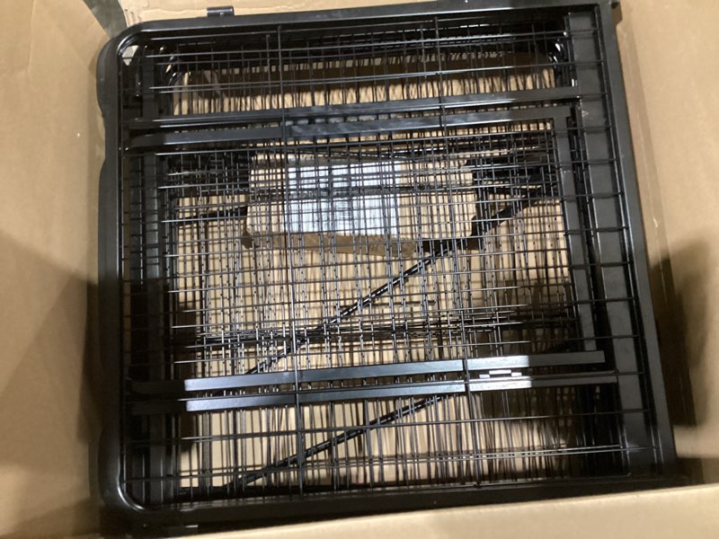 Condition photo showing Good Condition for FXW Rollick Unleashed Dog Playpen for Indoor, Yard, RV Camping, 24 inch 8 Panels for Small and Puppy Dogs, Black?Patented Black 24"H 8 Panels