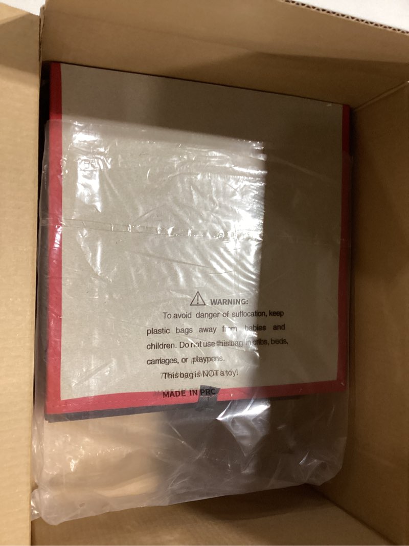 Condition photo showing Good Condition for Holiday Cheer Premium Christmas Ornament Storage with 8 Tray – Christmas Storage Container with Dividers Perfect for Holiday Decorations– Fits 128 Holiday Ornaments – Tear-Proof Fabric Red Large