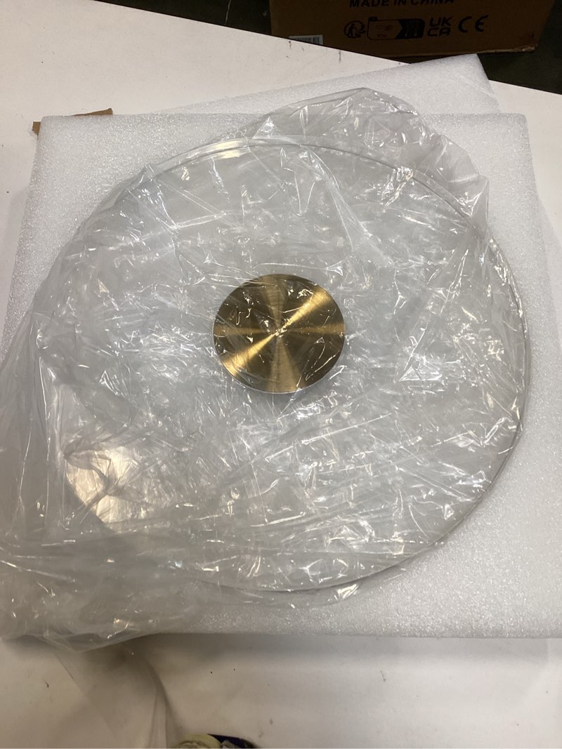 glass lamp with base