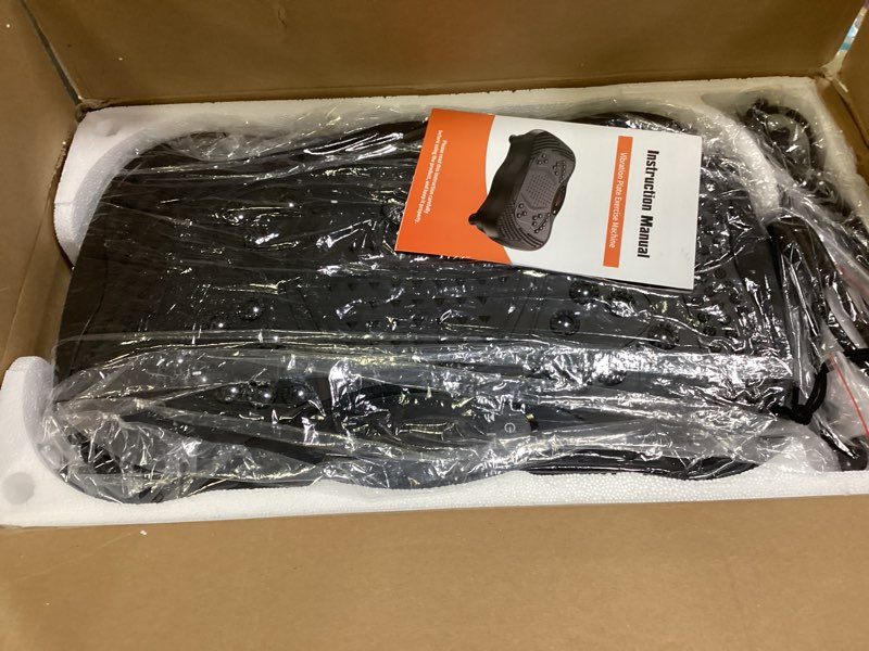 Condition photo showing Good Condition for Vibration Plate Exercise Machine, 130 Levels Full Body Workout Vibrating Plate for Lymphatic Drainage Weight Loss, 450 Lbs Capacity Shake Fitness Platform with Resistance Bands Bluetooth for Women Men