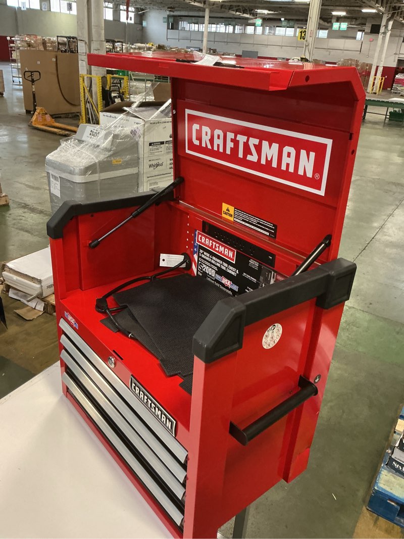 Condition photo showing Good Condition for CRAFTSMAN 2000 Series 26.68-in W x 24.74-in H x 16.32-in D 4 -Drawer Steel Tool Chest