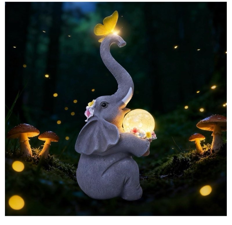 Fashionoca solar elephant 