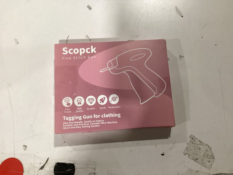 Condition photo showing Good Condition for Stitch Gun for Clothes - Handheld Stitch Gun Quick Clothing Fixer - Tagging Gun - Includes 6 Needle,