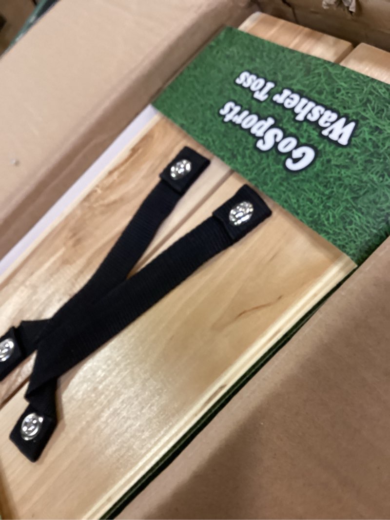 Condition photo showing Good Condition for GoSports Premium Birch Wood Washer Toss Game - Portable Set Includes 2 Targets and 8 Washers