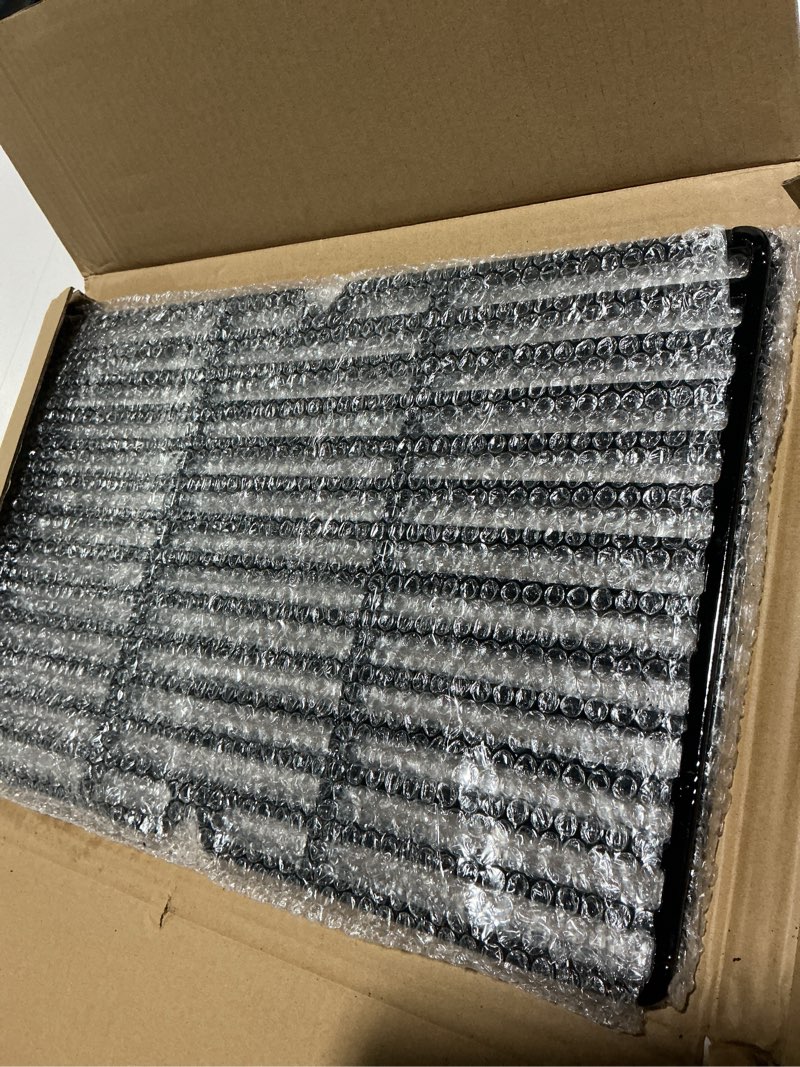 Condition photo showing Good Condition for direct store parts dc107 19 1/4 inch set of 2 porcelain coated cast iron cooking grid (12 3/8" x 19 1/4" for each) replacement for charmglow bbq grillware nexgrill weber jenn-air others