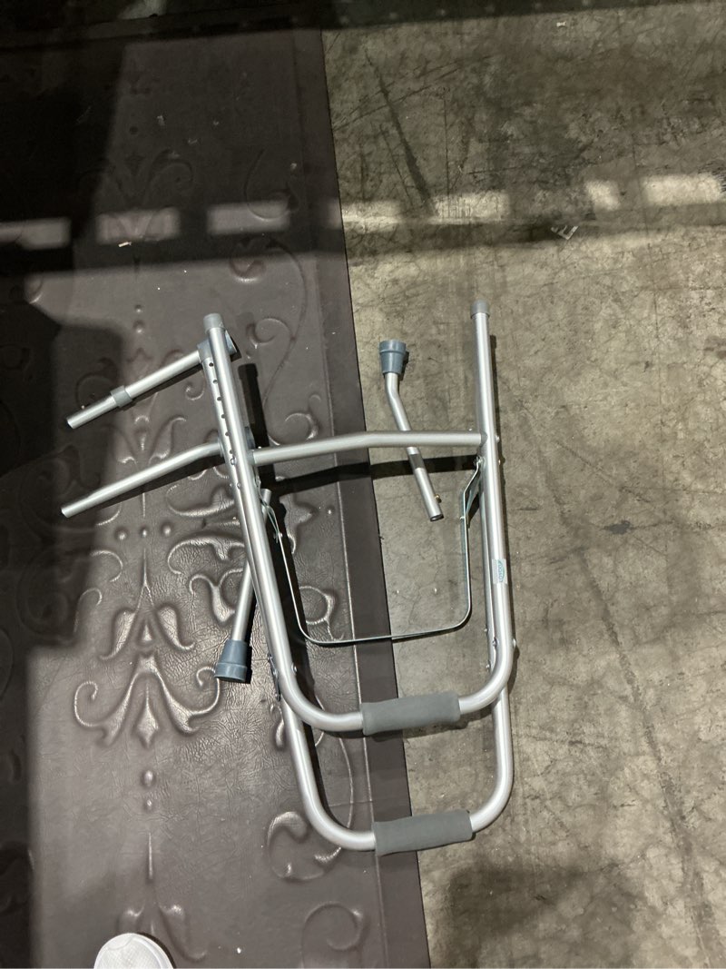 Condition photo showing As Is for folding hemi walker, side style one-arm adult walker, lightweight &adjustable height mobility aid for seniors