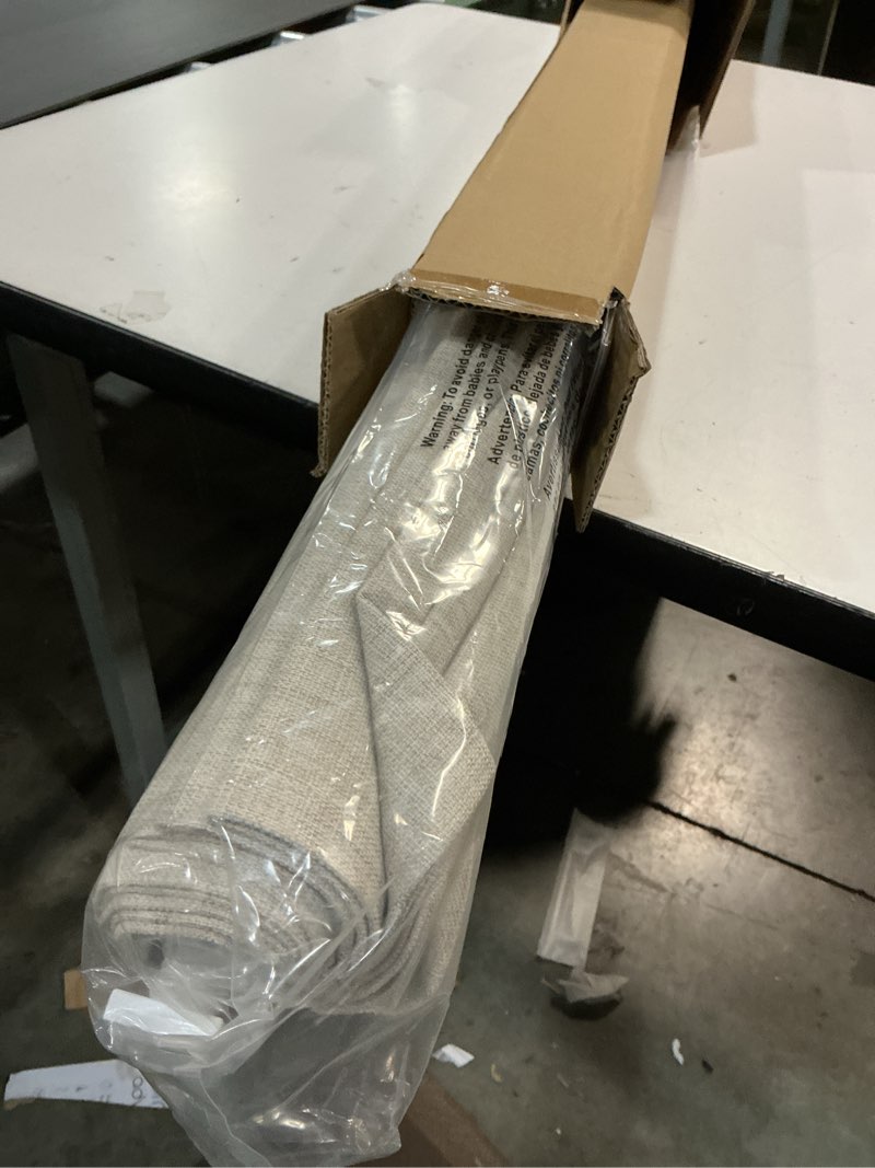 Condition photo showing New/Like New for LazBlinds No Tools No Drill Cordless Roman Shades for Windows, Blackout Thermal Insulated UV Blocking Window Blinds, Room Darkening Fabric Blinds for Indoor Windows, 30'' W x 64'' H, Beige Blackout - Beige 30" W x 64" H