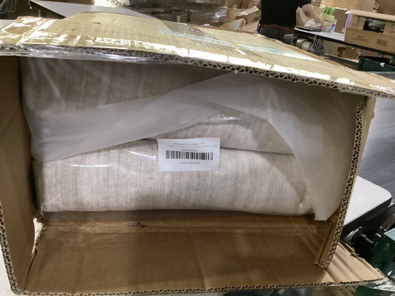 Condition photo showing Good Condition for valenrug washable rugs 8x10 - stain resistant 8x10 area rugs for living room, non slip backing printed large area rugs for bedroom, folable machine washable area rug (8'x10', beige) 01-beige 8' x 10' (rectangular)