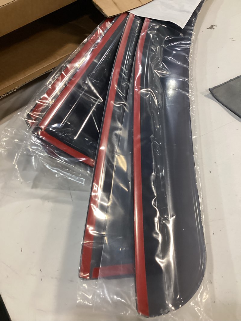Condition photo showing Good Condition for window visors rain guards fits 2011-2023 c-hrysler 300, out-channel window wind deflectors vent shades accessories, dark smoke 4 pcs?2012 2013 2014 2015 2016 2017 2018 2019 2020 2021 2022 11-23 chrysler 300