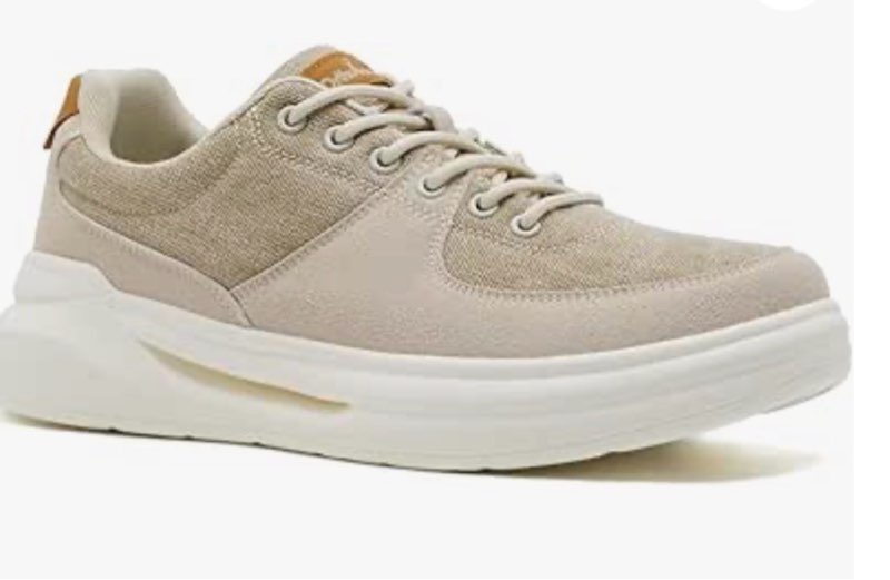 Men's Orthopedic Fashion Sneakers: Arch Support Casual Driving Orthotic Foot Pain Walking Shoes, Bre