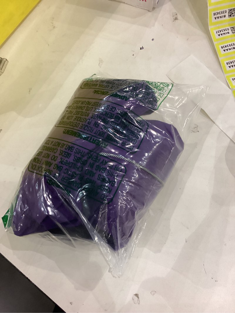 Condition photo showing New/Like New for Doglay Dog Coat, Waterproof Dog Jacket Pet Winter Coat for Cold Weather with Thicken Furry Collar, Reflective Puppy Winter Jacket Warm Fleece Lining for Small Medium Large Pets L(Chest : 19.7-27.56" , Back :15.7") Purple