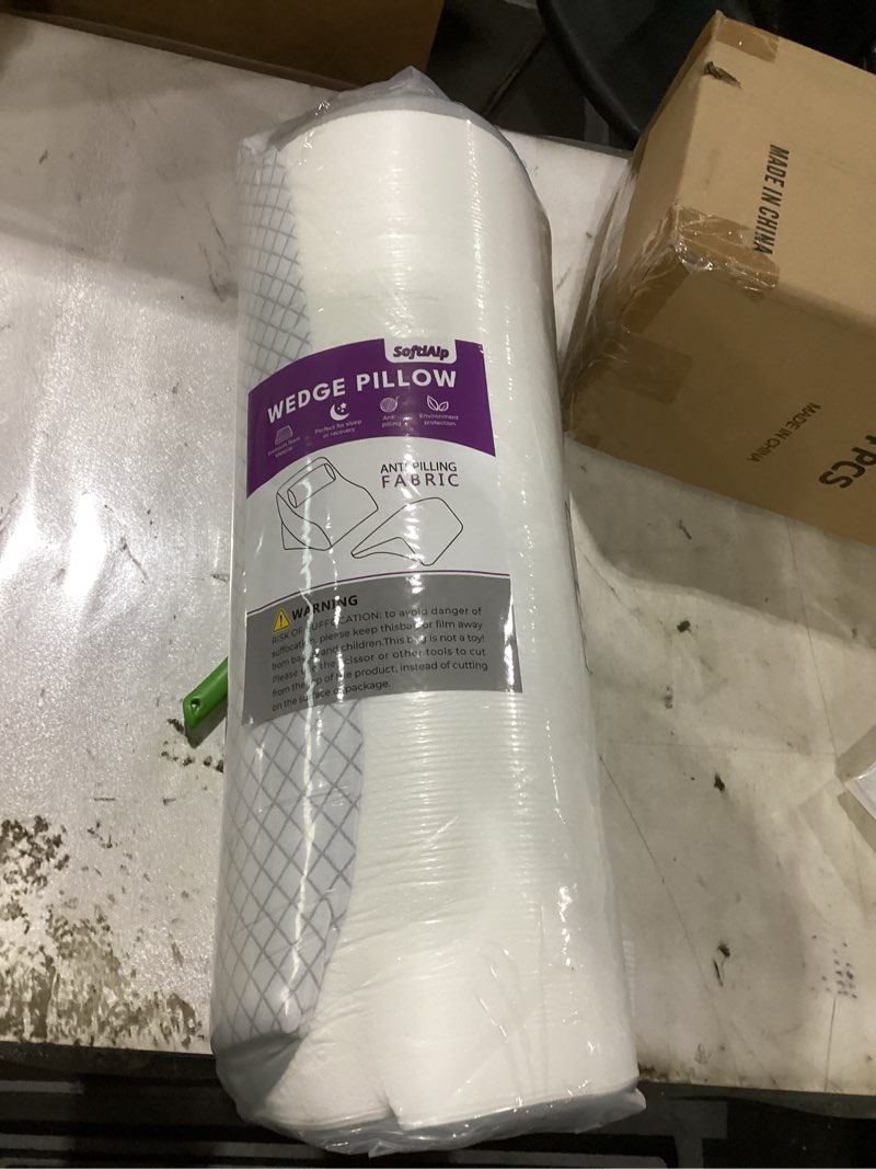 Condition photo showing New/Like New for 4PCS Wedge Pillow Set for After Surgery - Orthopedic Adjustable Memory Foam Support for Post Surgery Recovery, Sleeping, Back Pain, Legs, Shoulder Relief - Anti-Slip, Waterproof & Washable Covers