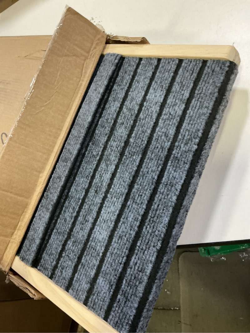 Condition photo showing Good Condition for Adjustable Wooden Dog Ramp for Small & Medium Dogs, 39.4" Long x 15.8" Wide Portable Pet Ramp for Bed, Couch, Sofa & Car, Anti-Slip Carpet, Lightweight Foldable Indoor Outdoor Travel Dog Ramp