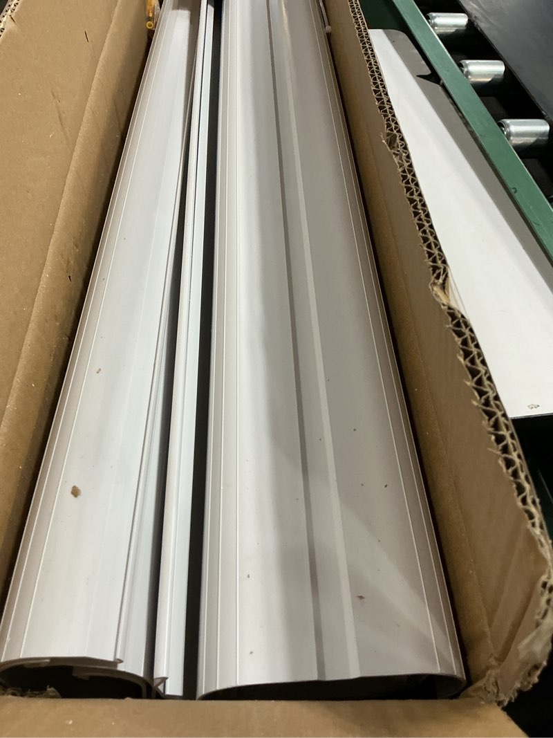 Condition photo showing Good Condition for 4'' 19.5 Ft Mini Split Line Cover Set, PVC & PP Pipe Covers for Mini Split Lines, Line Guard for Central AC, White White 4" x 19.5 Feet