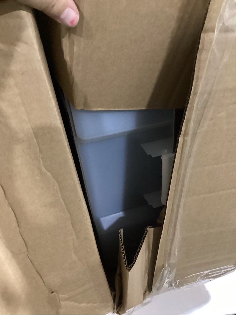 Condition photo showing Good Condition for iris usa weatherpro underbed 47 qt storage bins with lids, 1 pack, bpa-free plastic gasket box with tight latch and seal, stackable nestable underbed tote tub - gray/clear