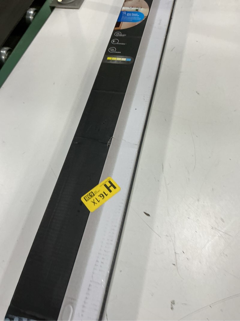 Condition photo showing New/Like New for enbrighten 36 inch plug-in under cabinet lights, 2386 lumens, five white settings from (2700k-6500k), full range dimmable, one-touch sync control, linkable under counter lights for kitchen 82788-t1 36 inch white