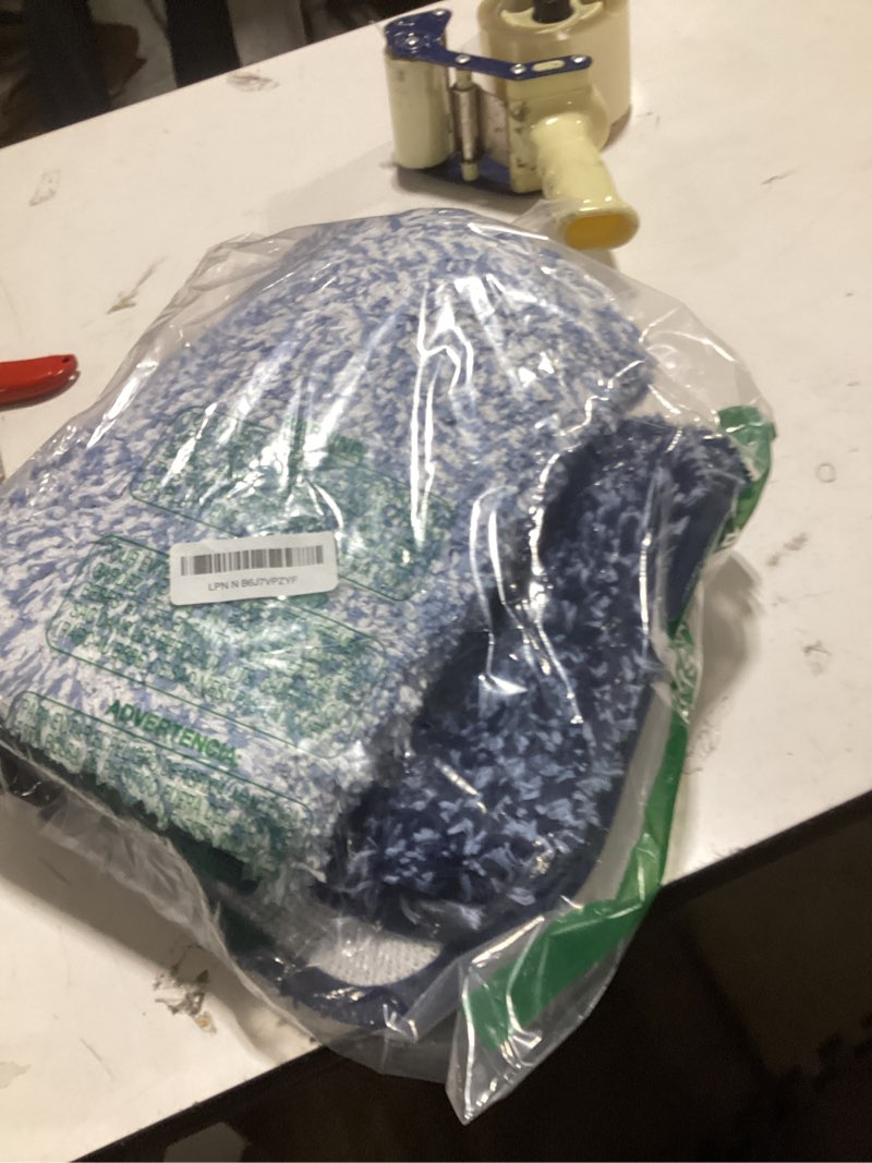 Condition photo showing Good Condition for olanly bathroom rug mat 36x24, extra soft and absorbent microfiber bath rugs, non-slip plush shaggy bath carpet, machine wash dry, bath mats for bathroom floor, tub and shower, navy 36" x 24" navy
