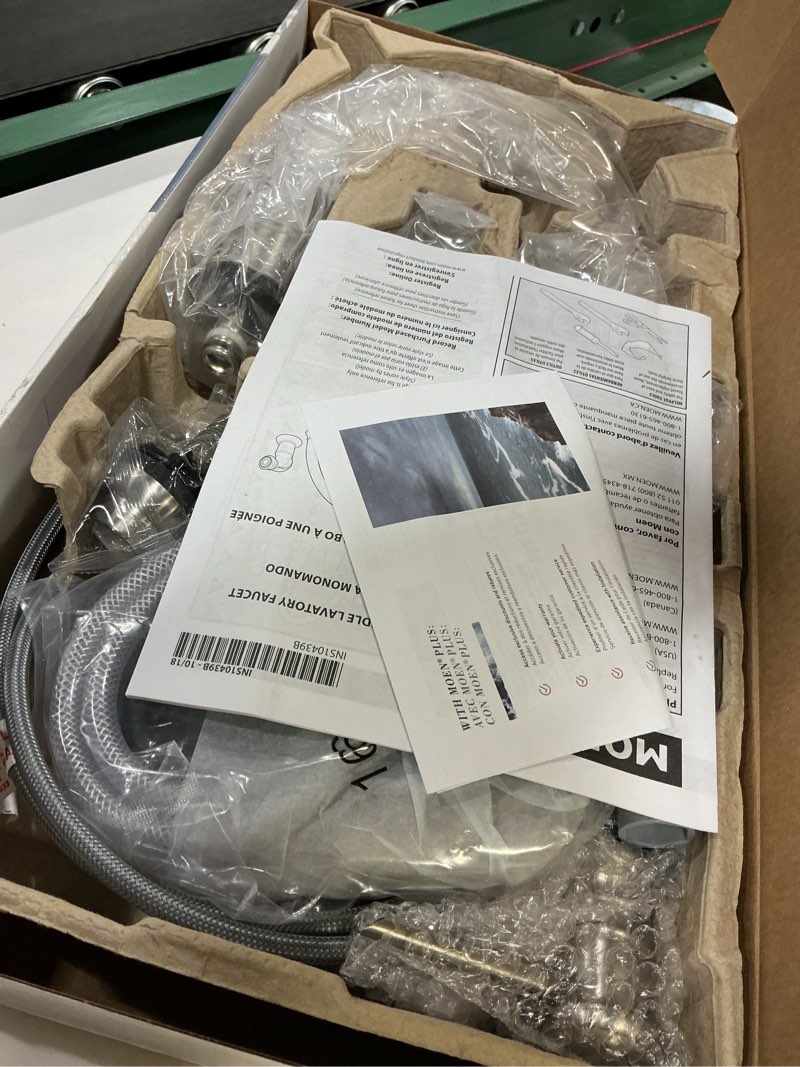 Condition photo showing Good Condition for moen 87044srs whitmore one-handle high arc kitchen faucet, spot resist stainless