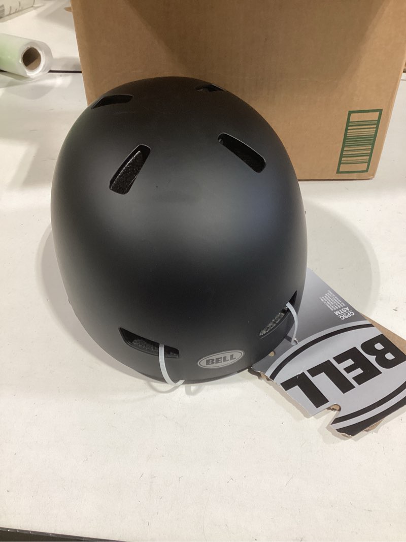 Condition photo showing Good Condition for bell ollie bike and skate helmet for child and youth matte black, youth 8+
