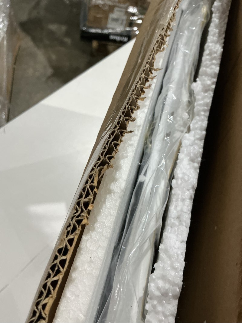 Condition photo showing Good Condition for simon's shop white picture frames 11x14 with mat for 8x10 photo, vintage poster frames for wall and tabletop, antique style ornate frame 11x14 white01