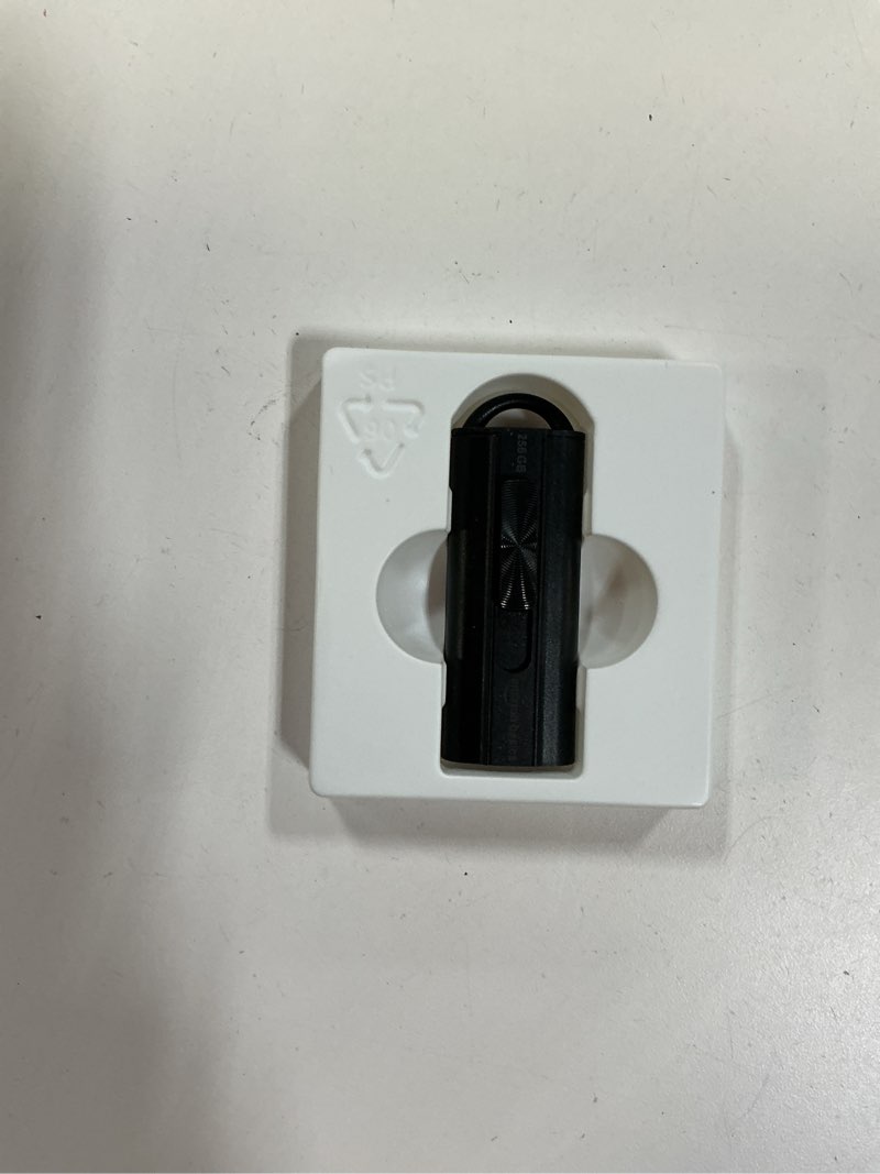 Condition photo showing As Is for Amazon Basics 256 GB Ultra Fast USB 3.1 High Capacity Flash Drive for Data Transfer and Storage, Black Black 256 GB