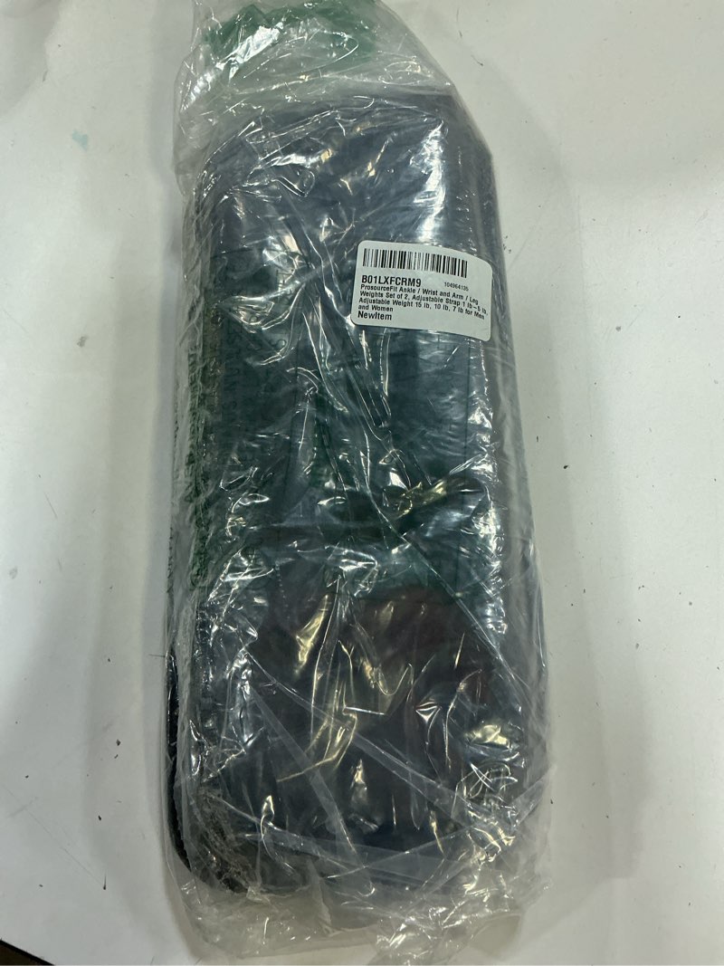 Condition photo showing New/Like New for prosourcefit ankle/wrist and grey 2lb 2 lb/small