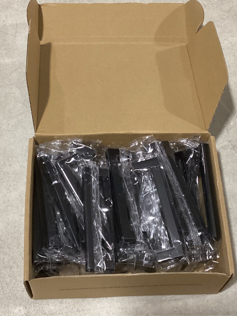 Condition photo showing New/Like New for ravinte 32 pack 5 inch kitchen square cabinet handles matte black pulls black drawer pulls kitchen cabinet hardware handles 5-1/2 inch (5 inch hole center) 32